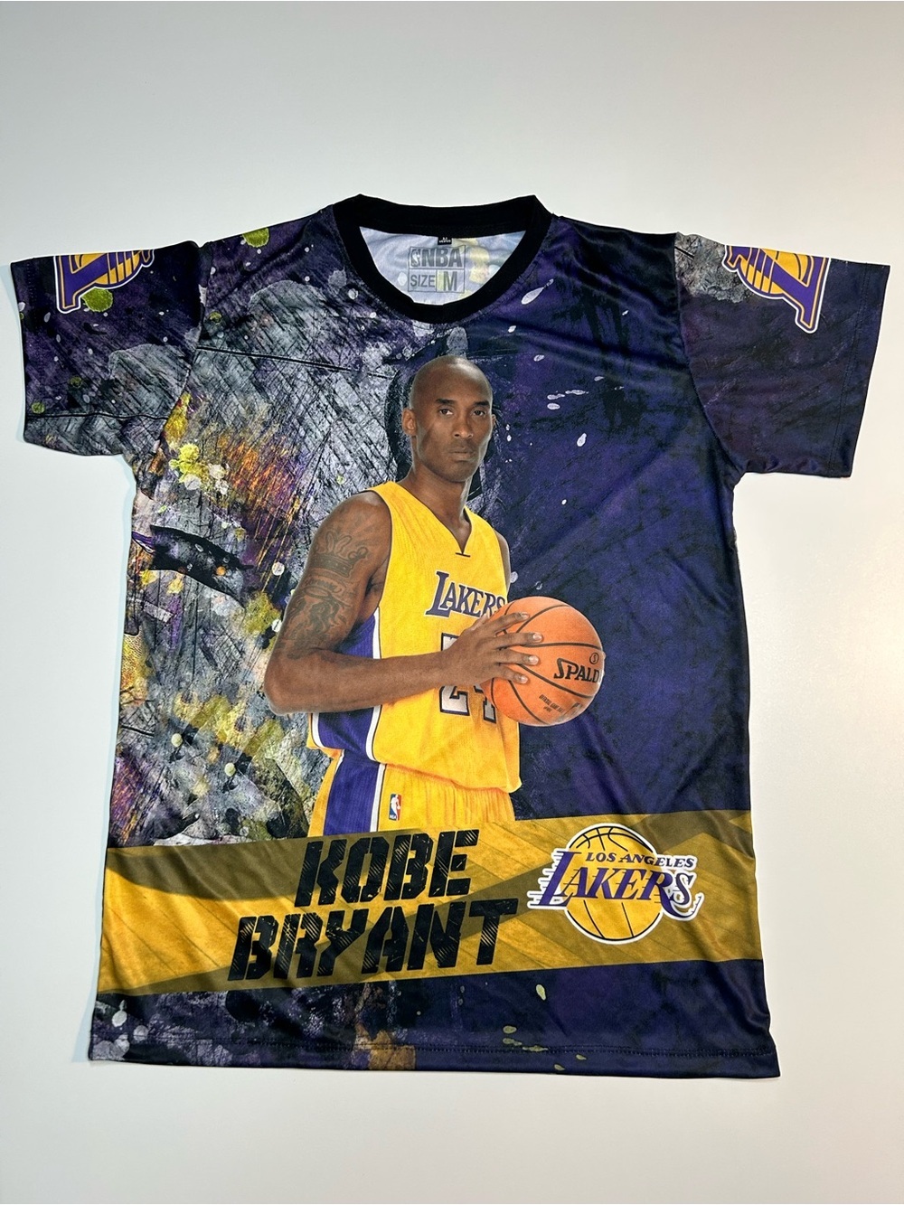 Kobe Bryant LA Lakers 1978-2020 Tribute All Over Print Graphic Tee